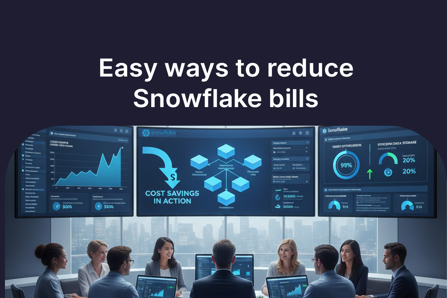 Easy Ways to Reduce Snowflake Bills